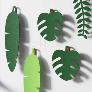 Tấm tiêu âm trang trí Acoustic Jungle Wall: Làm mới không gian với tạo hình lá cây sống động