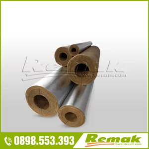Bông khoáng dạng ống Remak- cách nhiệt bảo ôn ống dẫn nhiệt