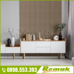 Tấm trang trí tiêu âm Remak® Polyslat Acoustic Panel- kết hợp giữa chức năng và thẩm mỹ