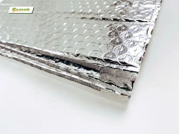 Túi khí cách nhiệt Remak, lớp tráng nhôm sáng đẹp