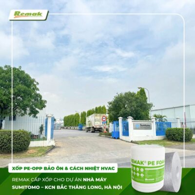 Xốp cách nhiệt Pe-OPP Remak