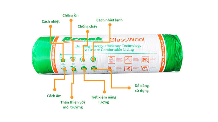 Bông thủy tinh Remak® Glass wool